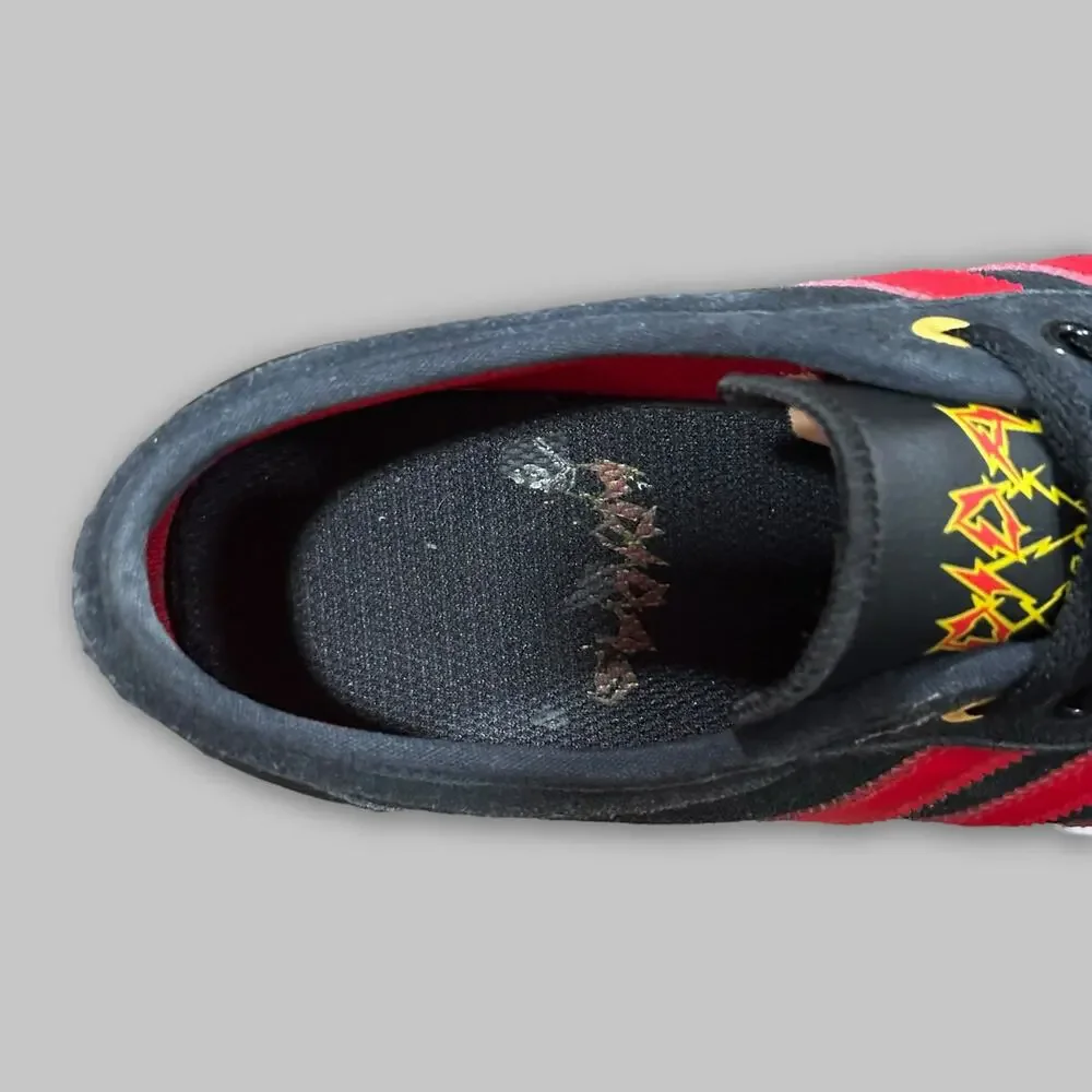 Adidas AC/DC Seeley Men’s Sneakers – Black/Red – Size 10